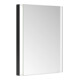 Keuco Spiegelschrank 1-türig Somaris 60x71x11,5cm, WE, Hz, Anschl re, sw ma-4