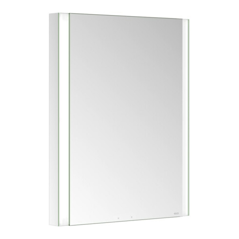 Keuco Spiegelschrank 1-türig Somaris 60x71x11,5cm, WE, Hz, Anschl re, versp