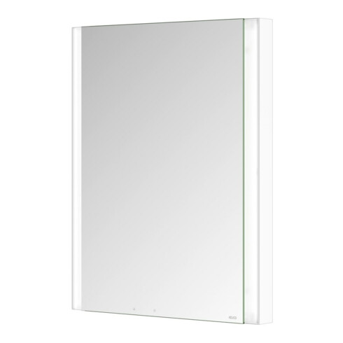 Keuco Spiegelschrank 1-türig Somaris 60x71x11,5cm, WE, Hz, Anschl re, we. ma
