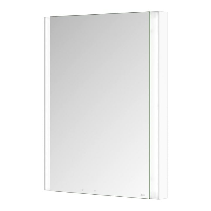 Keuco Spiegelschrank 1-türig Somaris 60x71x11,5cm, WE, Hz, Anschl re, we. ma