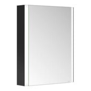 Keuco Spiegelschrank 1-türig Somaris 65x73x13cm, Vorbau, Anschl li, sw matt-5