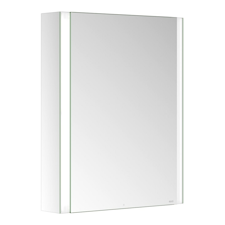 Keuco Spiegelschrank 1-türig Somaris 65x73x13cm, Vorbau, Anschl li, versp