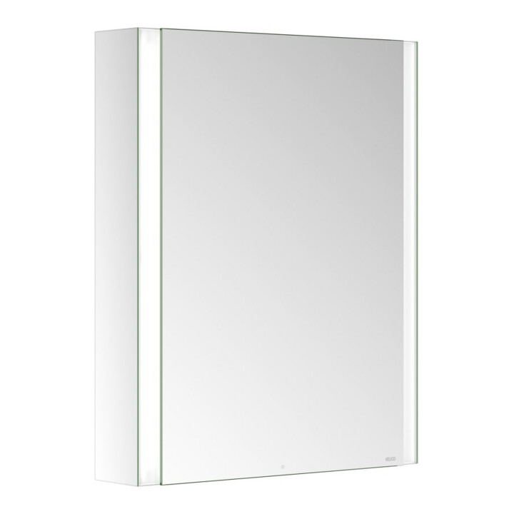 Keuco Spiegelschrank 1-türig Somaris 65x73x13cm, Vorbau, Anschl li, versp