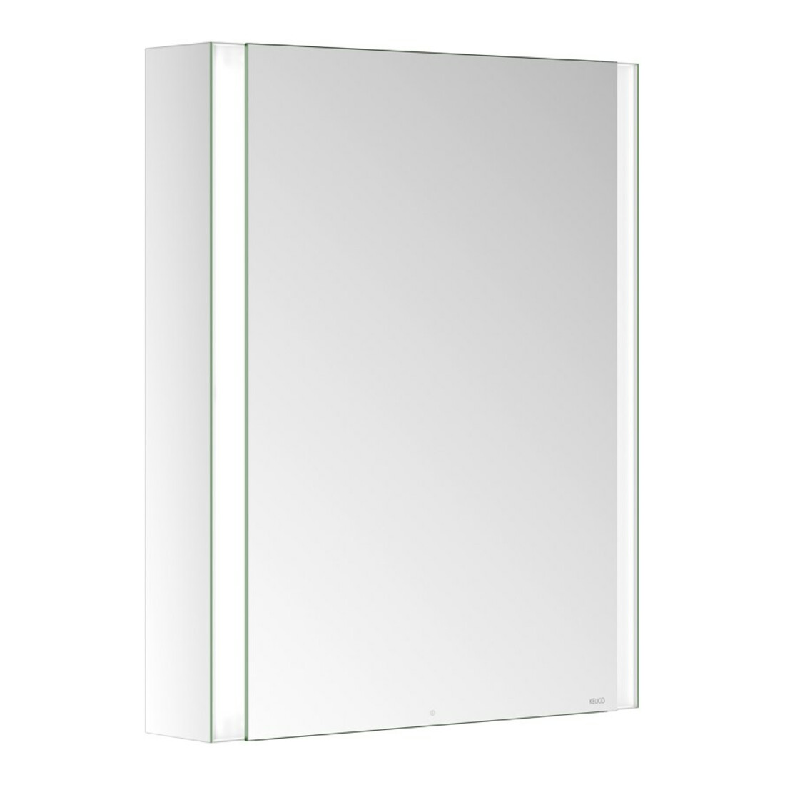 Keuco Spiegelschrank 1-türig Somaris 65x73x13cm, Vorbau, Anschl li, versp
