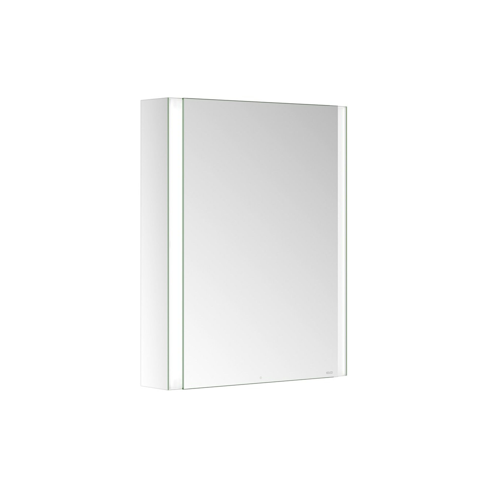 Keuco Spiegelschrank 1-türig Somaris 65x73x13cm, Vorbau, Anschl re, versp