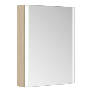 Keuco Spiegelschrank 1-türig Somaris 65x73x13cm, WV, Anschl li, Ei he Dek.