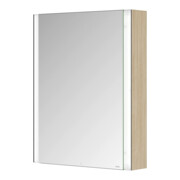 Keuco Spiegelschrank 1-türig Somaris 65x73x13cm, WV, Anschl li, Ei he Dek.-2
