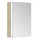 Keuco Spiegelschrank 1-türig Somaris 65x73x13cm, WV, Anschl li, Ei he Dek.-4