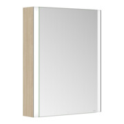 Keuco Spiegelschrank 1-türig Somaris 65x73x13cm, WV, Anschl re, Ei he Dek.