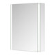 Keuco Spiegelschrank 1-türig Somaris 65x73x13cm, WV, Hz, Anschl li, versp-2