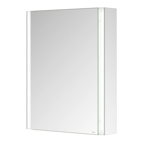 Keuco Spiegelschrank 1-türig Somaris 65x73x13cm, WV, Hz, Anschl li, versp