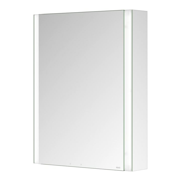 Keuco Spiegelschrank 1-türig Somaris 65x73x13cm, WV, Hz, Anschl li, versp