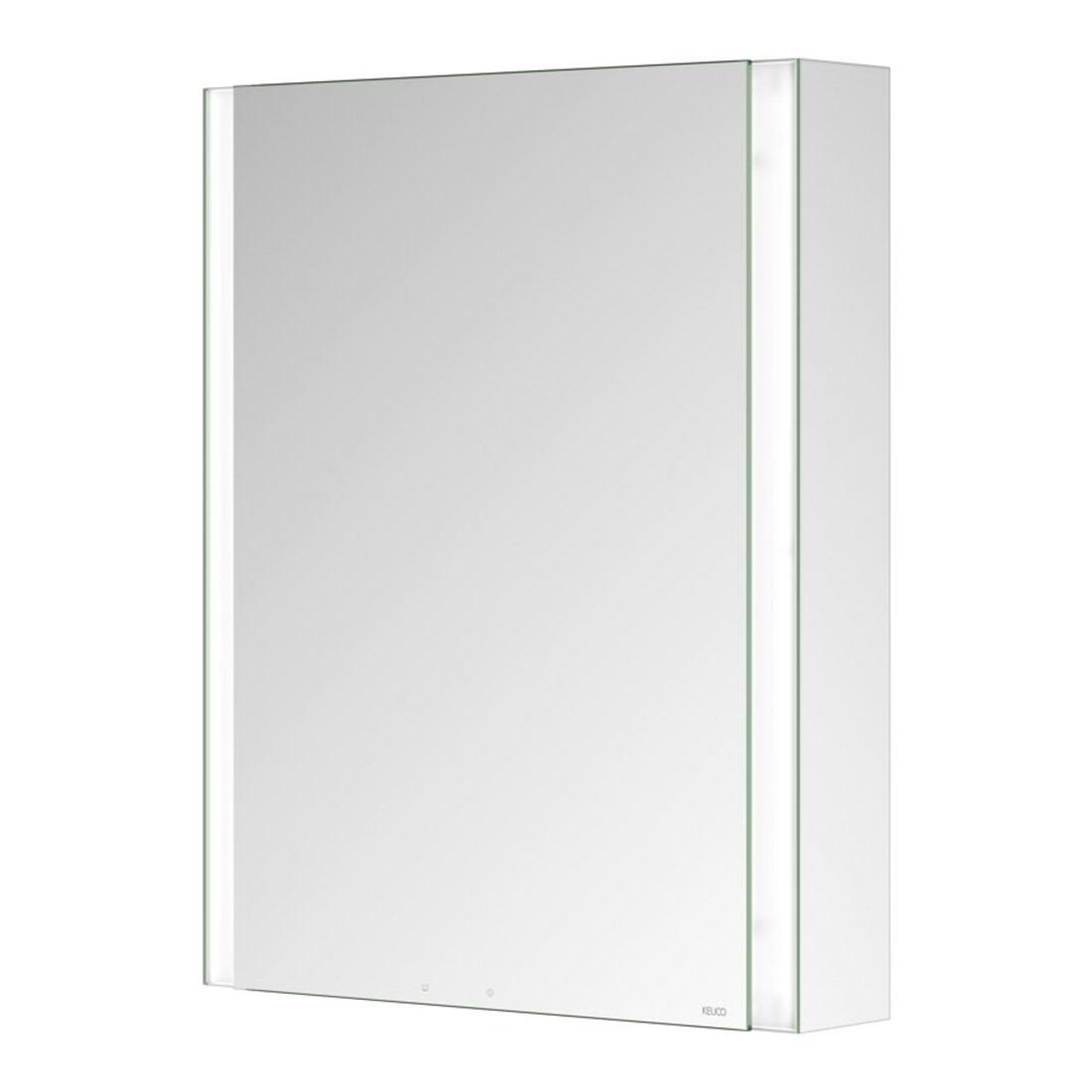 Keuco Spiegelschrank 1-türig Somaris 65x73x13cm, WV, Hz, Anschl li, versp