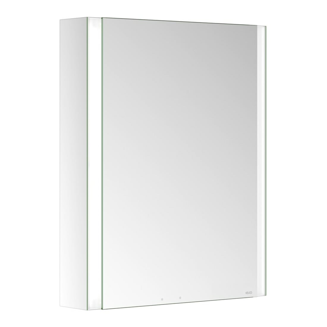 Keuco Spiegelschrank 1-türig Somaris 65x73x13cm, WV, Hz, Anschl li, versp