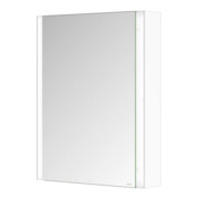 Keuco Spiegelschrank 1-türig Somaris 65x73x13cm, WV, Hz, Anschl re, we. ma-5