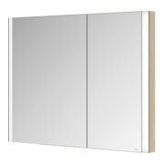Keuco Spiegelschrank 2-türig Somaris 100x71x11,5cm, E h D, WE, asy, Hz