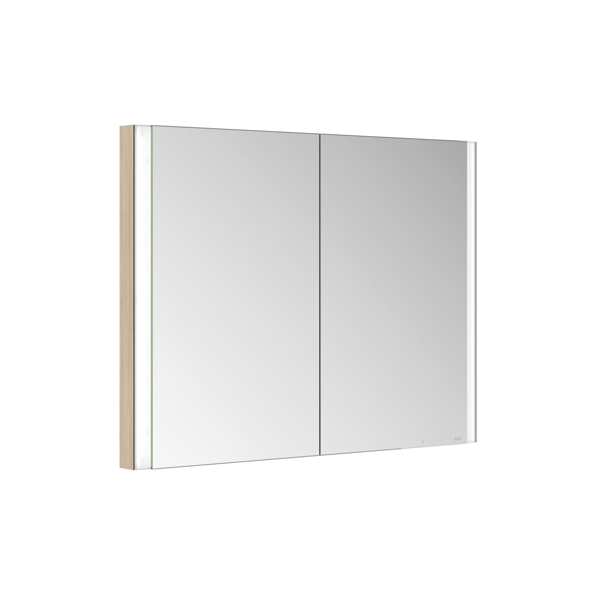 Keuco Spiegelschrank 2-türig Somaris 100x71x11,5cm, E h Dek., WE, Spiegel-Hz.