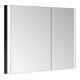 Keuco Spiegelschrank 2-türig Somaris 100x71x11,5cm, s m, WE, asy, Spiegel-Hz.-1