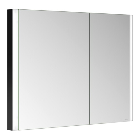 Keuco Spiegelschrank 2-türig Somaris 100x71x11,5cm, s m, WE, asy, Spiegel-Hz.