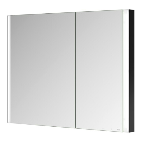 Keuco Spiegelschrank 2-türig Somaris 100x71x11,5cm, s m, WE, asy, Spiegel-Hz.