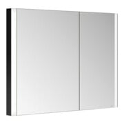 Keuco Spiegelschrank 2-türig Somaris 100x71x11,5cm, s m, WE, asy, Spiegel-Hz.-4