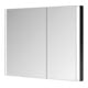 Keuco Spiegelschrank 2-türig Somaris 100x71x11,5cm, s m, WE, asy, Spiegel-Hz.-5