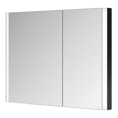 Keuco Spiegelschrank 2-türig Somaris 100x71x11,5cm, s m, WE, asy, Spiegel-Hz.