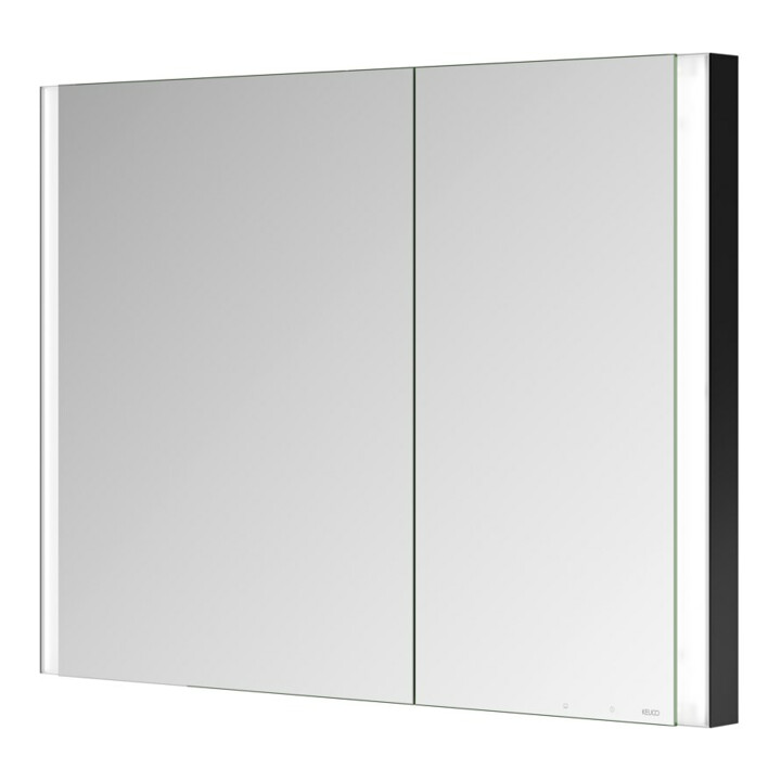 Keuco Spiegelschrank 2-türig Somaris 100x71x11,5cm, s m, WE, asy, Spiegel-Hz.
