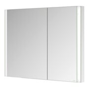 Keuco Spiegelschrank 2-türig Somaris 100x71x11,5cm, versp, WE, asymmetrisch-4