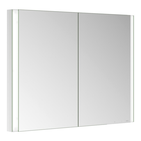 Keuco Spiegelschrank 2-türig Somaris 100x71x11,5cm, versp, WE, Spiegelheizung