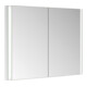 Keuco Spiegelschrank 2-türig Somaris 100x71x11,5cm, versp, WE, Spiegelheizung-2
