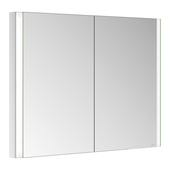 Keuco Spiegelschrank 2-türig Somaris 100x71x11,5cm, versp, WE, Spiegelheizung