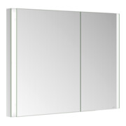 Keuco Spiegelschrank 2-türig Somaris 100x71x11,5cm, vsp, WE, asy, Spiegel-Hz.-5