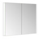 Keuco Spiegelschrank 2-türig Somaris 100x71x11,5cm, we. ma, WE, Spiegel-Hz.-1