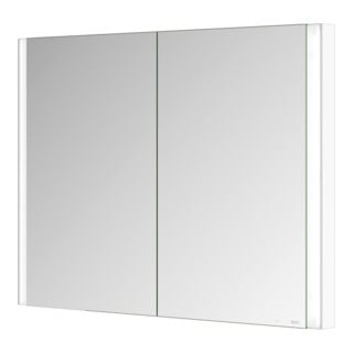 Keuco Spiegelschrank 2-türig Somaris 100x71x11,5cm, weiß matt, Wandeinbau