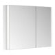 Keuco Spiegelschrank 2-türig Somaris 100x71x12,7cm, versp, Vorbau, asym.-1