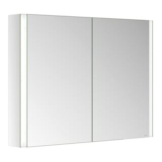 Keuco Spiegelschrank 2-türig Somaris 100x71x12,7cm, verspiegelt, Wandvorbau