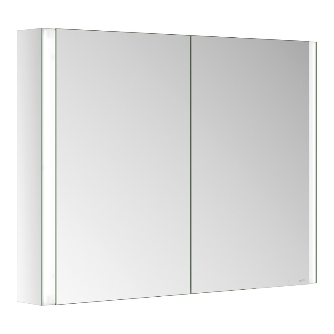 Keuco Spiegelschrank 2-türig Somaris 100x71x12,7cm, verspiegelt, Wandvorbau