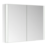 Keuco Spiegelschrank 2-türig Somaris 100x71x12,7cm, vsp, Vorbau, Spiegel-Hz.