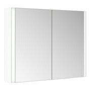 Keuco Spiegelschrank 2-türig Somaris 100x71x12,7cm, w ma, Vorbau, Spiegel-Hz.-5