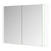 Keuco Spiegelschrank 2-türig Somaris 100x71x12,7cm, weiß matt, Wandvorbau-2