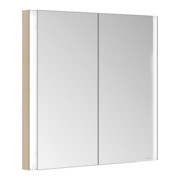 Keuco Spiegelschrank 2-türig Somaris 80x71x11,5cm, E he Dek., WE, Spiegel-Hz.-5