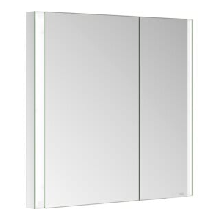 Keuco Spiegelschrank 2-türig Somaris 80x71x11,5cm, versp, WE, asymmetrisch