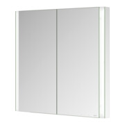 Keuco Spiegelschrank 2-türig Somaris 80x71x11,5cm, versp, WE, Spiegelheizung