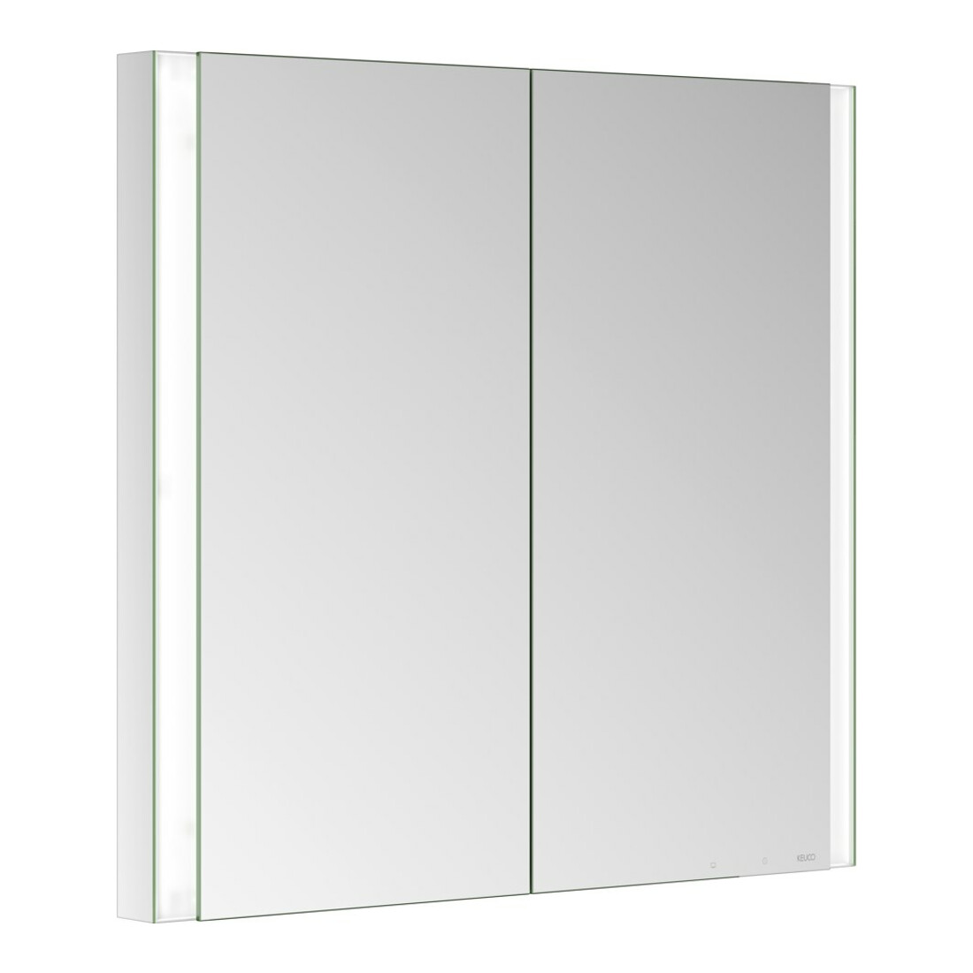 Keuco Spiegelschrank 2-türig Somaris 80x71x11,5cm, versp, WE, Spiegelheizung