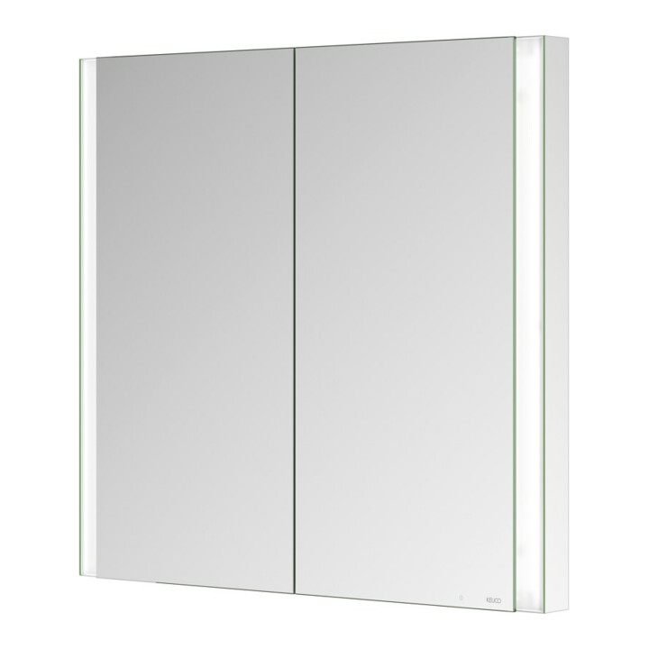 Keuco Spiegelschrank 2-türig Somaris 80x71x11,5cm, verspiegelt, Wandeinbau