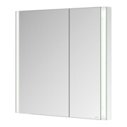 Keuco Spiegelschrank 2-türig Somaris 80x71x11,5cm, vsp, WE, asy, Spiegel-Hz.