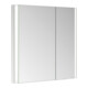 Keuco Spiegelschrank 2-türig Somaris 80x71x11,5cm, vsp, WE, asy, Spiegel-Hz.-2
