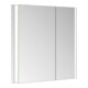 Keuco Spiegelschrank 2-türig Somaris 80x71x11,5cm, vsp, WE, asy, Spiegel-Hz.-2