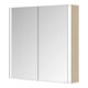Keuco Spiegelschrank 2-türig Somaris 80x71x12,7cm, E h D, Vorbau, Spiegel-Hz.-4